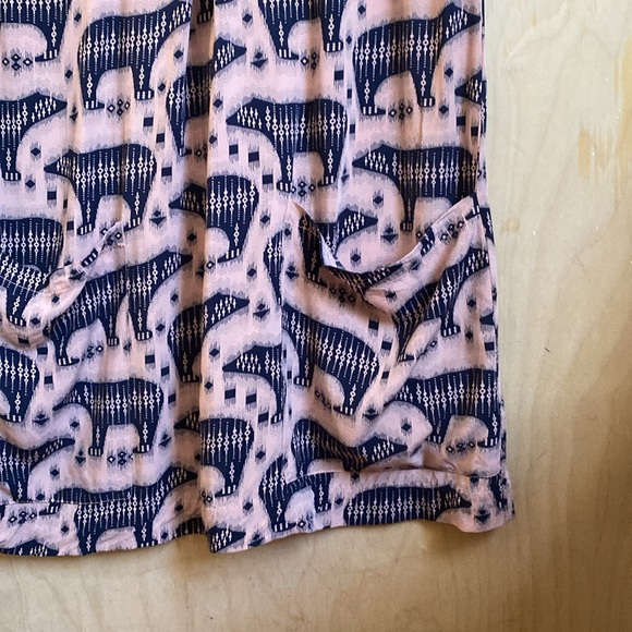Anthropologie | Bear Print Dress 4 - Picture 4 of 10